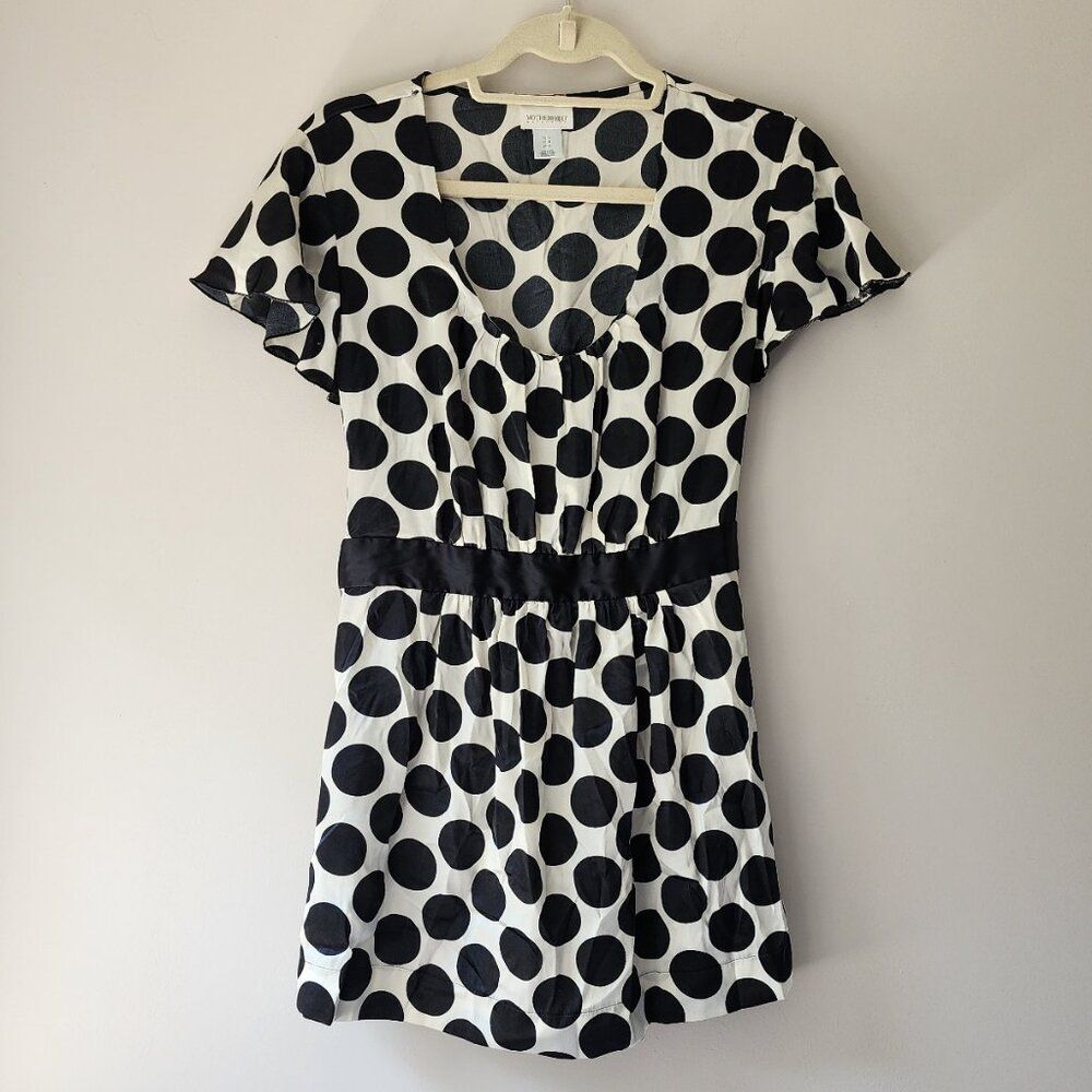 Motherhood Maternity - Polka Dot Tunic - Size Large
